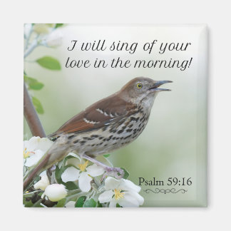 I will sing of your love! magnet