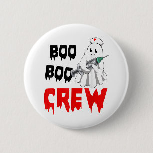 I Will Stab You Funny Ghost Nurse Halloween Nursin 6 Cm Round Badge
