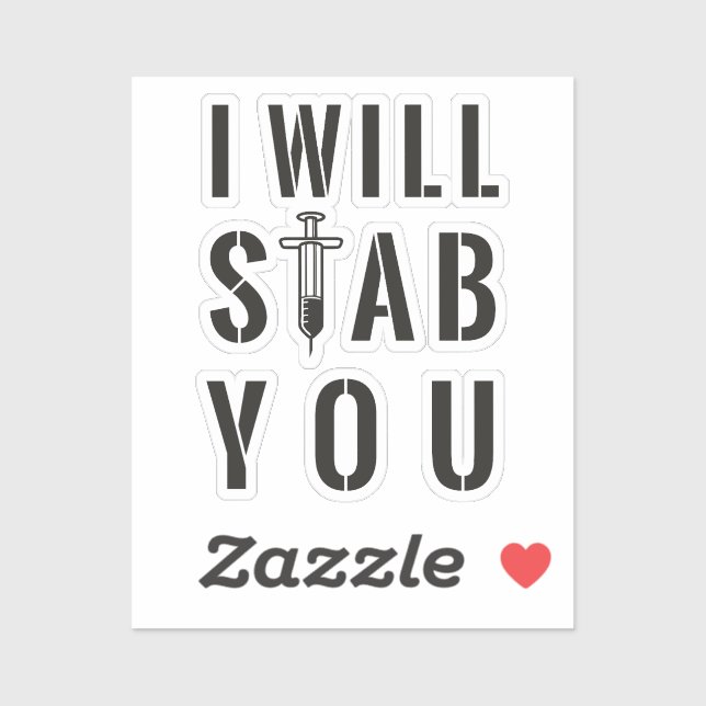 I Will Stab You - Nurse (Sheet)