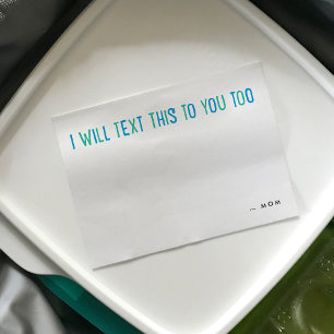 I will text this to you too funny blue post-it notes
