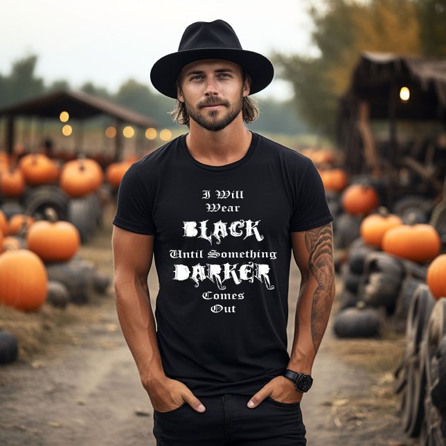 I will Wear Black T-Shirt (Creator Uploaded)