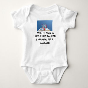 I WISH I WAS A LITTLE BIT TALLER BABY BODYSUIT