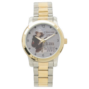 I Wish I Were A Man ~ I’d Join The navy ~ 1917 ~ Watch