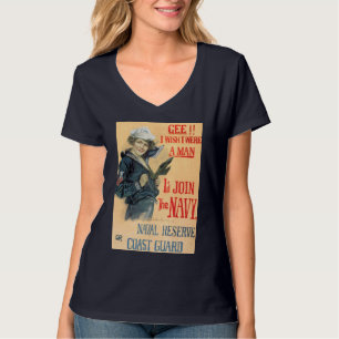 I wish I Were A Man T-Shirt