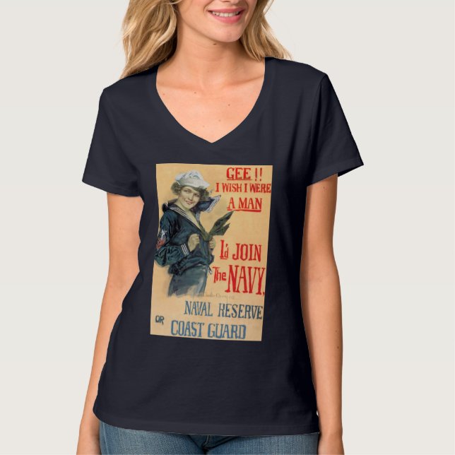 I wish I Were A Man T-Shirt (Front)