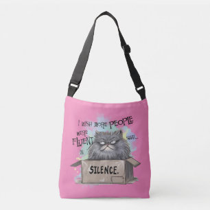I wish more people were fluent crossbody bag