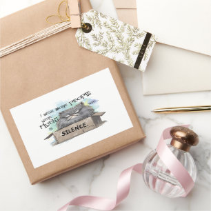 I wish more people were fluent rectangular sticker