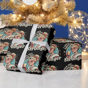  I Wish This Eggnog Was Stronger Family Christmas  Wrapping Paper