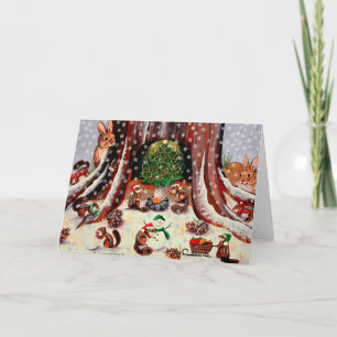 I Wish We Were Invited Holiday Card