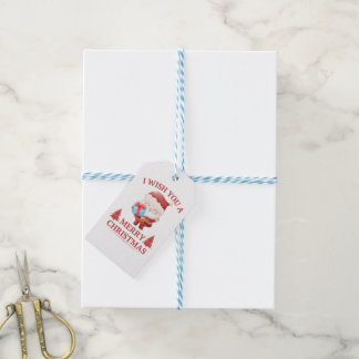 I wish you a merry christmas gift tags