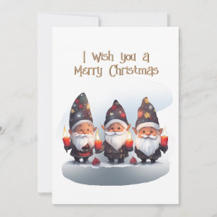 I wish you a Merry Christmas Holiday Card
