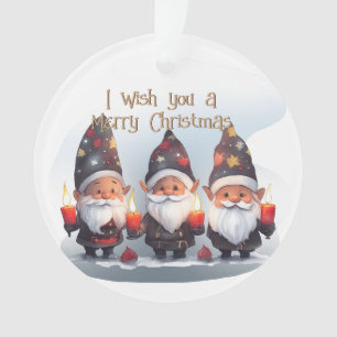 I wish you a Merry Christmas Ornament