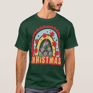 I wish you a merry Christmas Santa Claus Snow Adve T-Shirt
