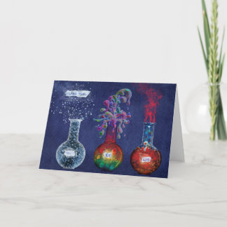 I wish you love joy and health holiday card