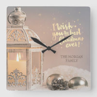 I Wish You The Best Christmas Ever,Lantern