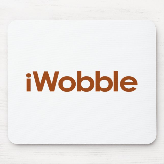 I Wobble Mouse Mat (Front)