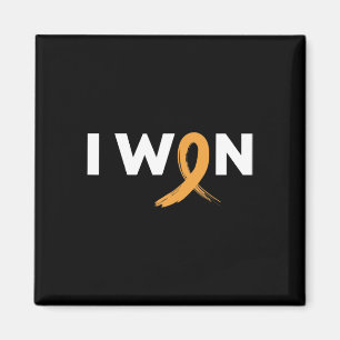 I Won Against Childhood Cancer Survivor  Magnet
