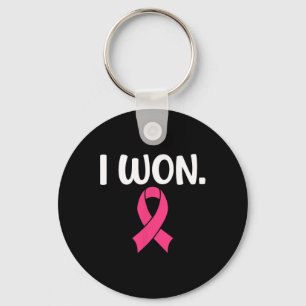 I Won Breast Cancer Breast Cancer Awareness Suppor Key Ring
