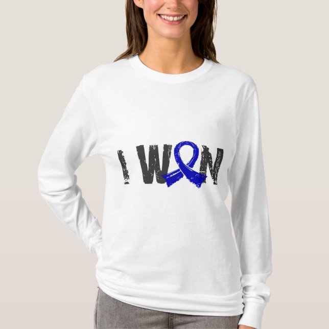 I Won Colon Cancer T-Shirt (Front)