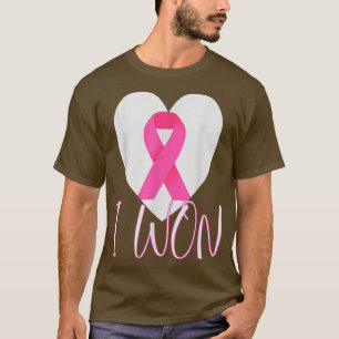 I won Survivor Breast Cancer Awareness T-Shirt