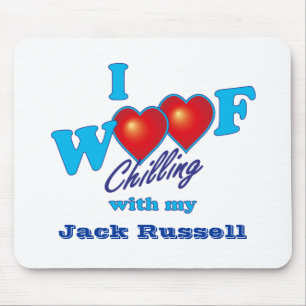 I Woof Jack Russell Mouse Mat