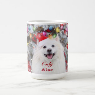 I Woof You A Merry Christmas Personalised Dog Coffee Mug