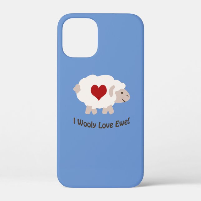 I Wooly Love You! Case-Mate iPhone Case (Back)
