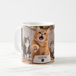 I Work for My Cat Funny Cat Mug