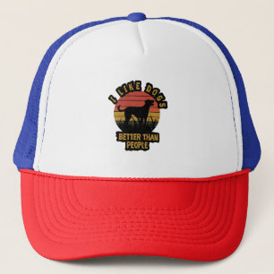 I Work Hard For My Dog – Cute Pet Lover Quote Trucker Hat