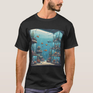 I Work Hard So My Bettas Can Have Nice Plants Aqua T-Shirt