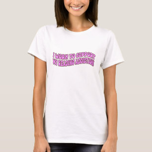 I Work To Support My Reading Addiction T-Shirt