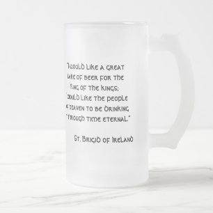 “I would like a greatlake of beer for ... Frosted Glass Beer Mug