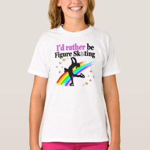 I WOULD RATHER BE FIGURE SKATING T-Shirt