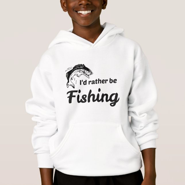 I Would Rather be Fishing (Front)