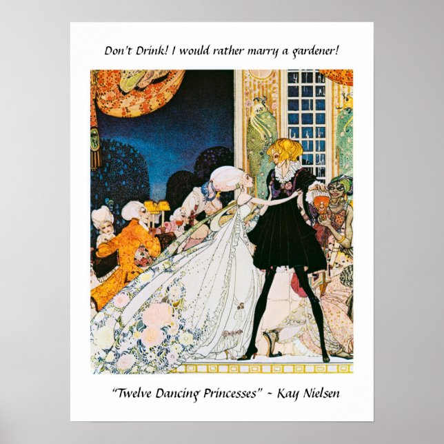 I would rather marry a gardener! Kay Nielsen Poste Poster (Front)