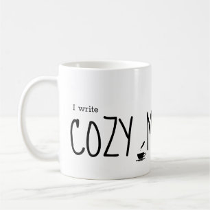 I write Cosy Mysteries, poison teacup Coffee Mug