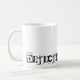 I write Detective Fiction Coffee Mug