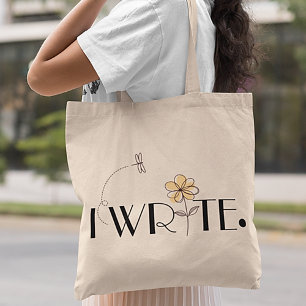 I WRITE Stylish  Tote Bag