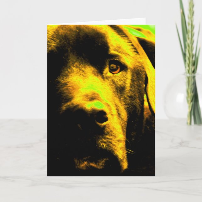 I wuff you holiday card (Front)