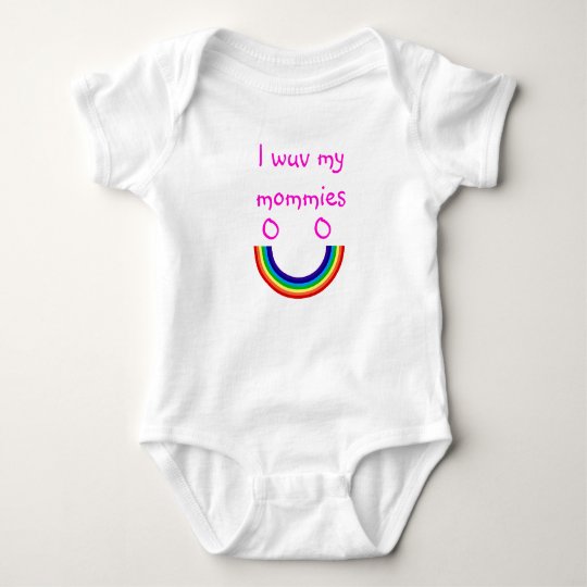 I wuv my mommies baby bodysuit