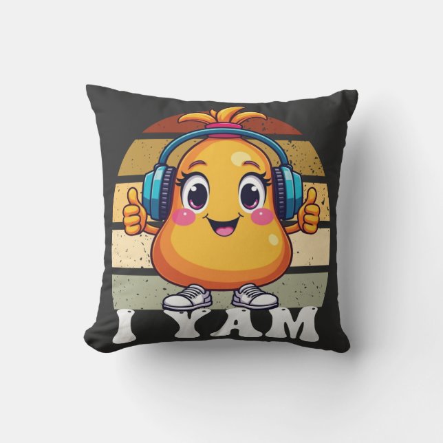 I YAM  CUSHION (Front)