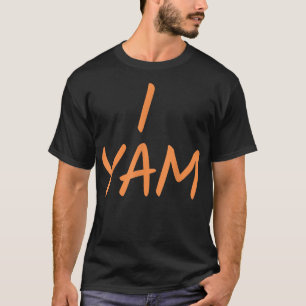 I Yam He's My Sweet Potato Thanksgiving Couples F T-Shirt