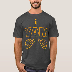 I Yam She's My Sweet Potato Thanksgiving Matching T-Shirt