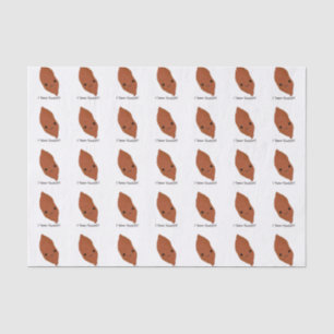 I Yam Sweet Cute kawaii Sweet Potato Tissue Paper