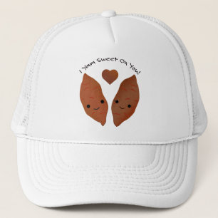 I Yam Sweet Cute Sweet Potato Trucker Hat