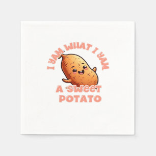 I Yam What I Yam, A Sweet Potato Classic Napkin