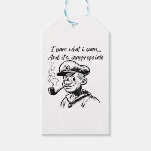 I Yam What I Yam And Inappropriate Classic Sloth D Gift Tags