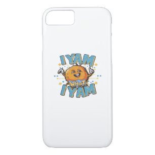 I Yam What I Yam Classic Design For Thanksgiving  iPhone 8/7 Case