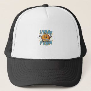 I Yam What I Yam Classic Design For Thanksgiving  Trucker Hat