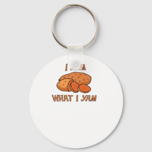 I Yam What I Yam Classic Funny Basic Key Ring